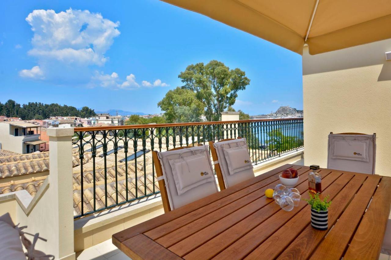 شقة Luxury Bay View Corfu  المظهر الخارجي الصورة