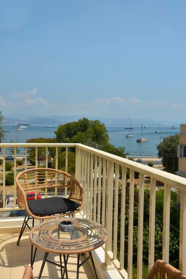 شقة Luxury Bay View Corfu  المظهر الخارجي الصورة